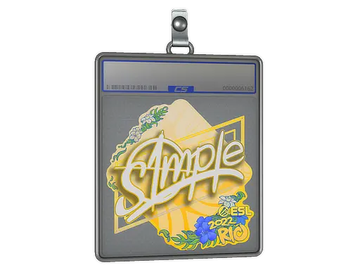 Sticker Slab | s1mple | Rio 2022