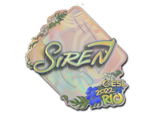Sticker | S1ren (Holo) | Rio 2022