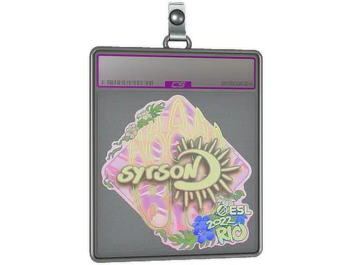 Sticker Slab | syrsoN (Holo) | Rio 2022