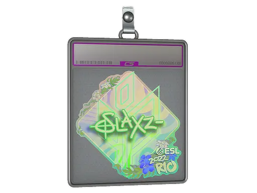 Sticker Slab | slaxz- (Holo) | Rio 2022