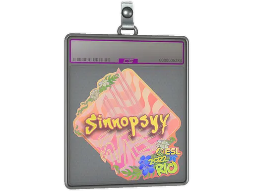 Sticker Slab | sinnopsyy (Holo) | Rio 2022