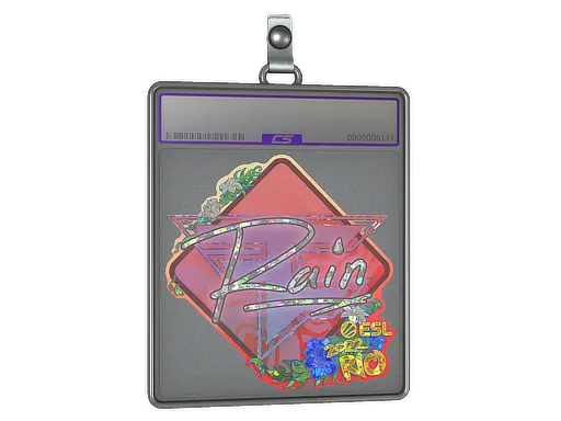 Sticker Slab | rain (Glitter) | Rio 2022
