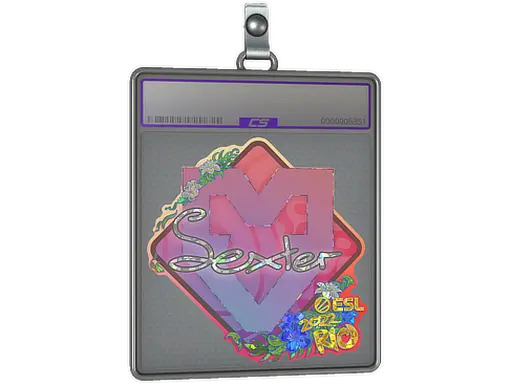 Sticker Slab | dexter (Glitter) | Rio 2022