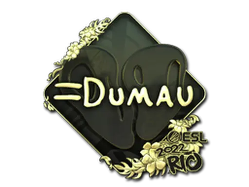 Sticker | dumau (Gold) | Rio 2022