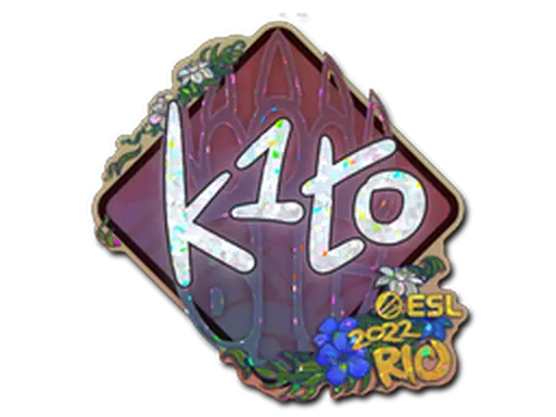 Sticker | k1to (Glitter) | Rio 2022
