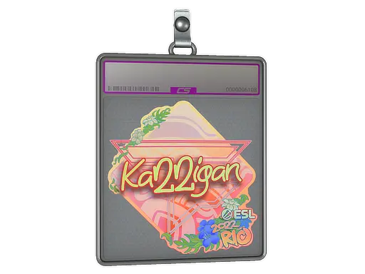 Sticker Slab | karrigan (Holo) | Rio 2022