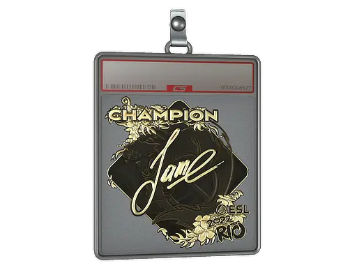 Sticker Slab | Jame (Gold, Champion) | Rio 2022