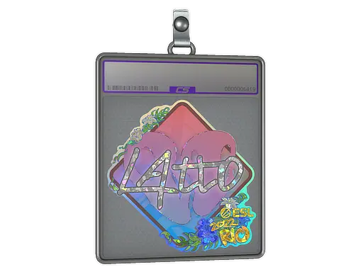 Sticker Slab | latto (Glitter) | Rio 2022