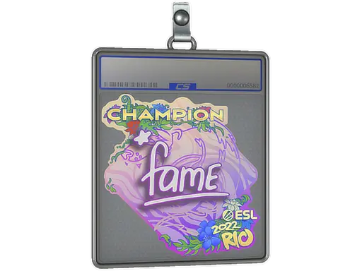 Sticker Slab | fame (Champion) | Rio 2022