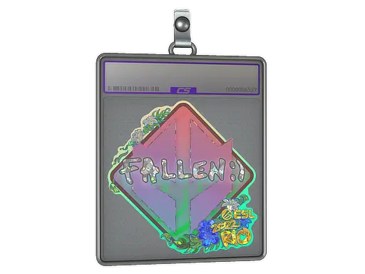 Sticker Slab | FalleN (Glitter) | Rio 2022