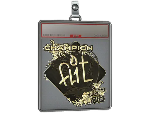 Sticker Slab | FL1T (Gold, Champion) | Rio 2022