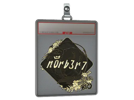Sticker Slab | n0rb3r7 (Gold) | Rio 2022