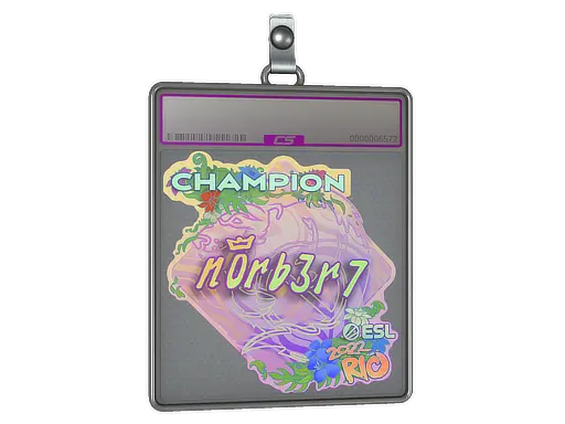 Sticker Slab | n0rb3r7 (Holo, Champion) | Rio 2022