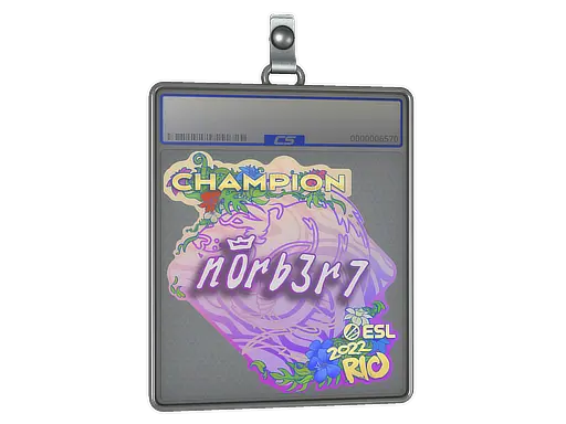 Sticker Slab | n0rb3r7 (Champion) | Rio 2022