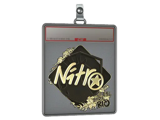 Sticker Slab | nitr0 (Gold) | Rio 2022