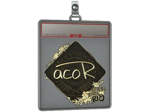 Sticker Slab | acoR (Gold) | Rio 2022