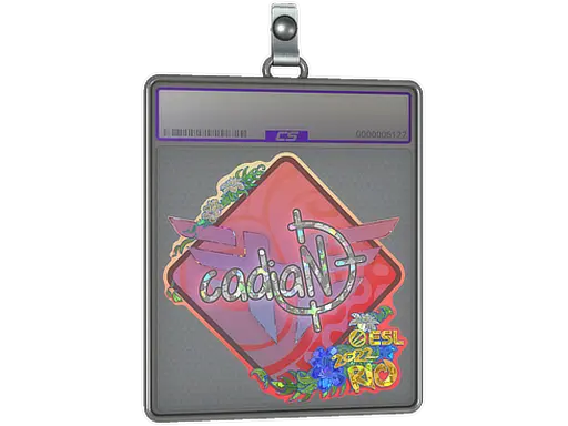 Sticker Slab | cadiaN (Glitter) | Rio 2022