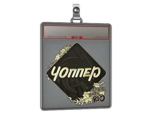 Sticker Slab | chopper (Gold) | Rio 2022