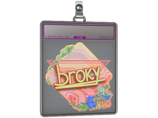 Sticker Slab | broky (Holo) | Rio 2022