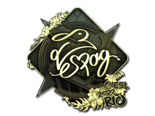 Sticker | es3tag (Gold) | Rio 2022