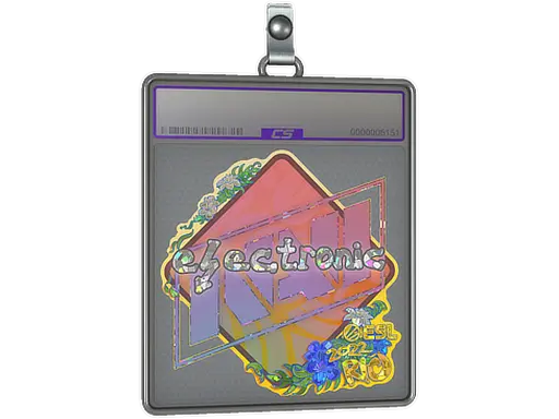 Sticker Slab | electronic (Glitter) | Rio 2022