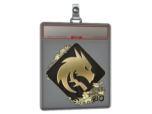 Sticker Slab | Team Spirit (Gold) | Rio 2022