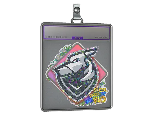 Sticker Slab | Grayhound Gaming (Glitter) | Rio 2022