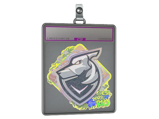 Sticker Slab | Grayhound Gaming (Holo) | Rio 2022