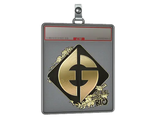 Sticker Slab | Evil Geniuses (Gold) | Rio 2022