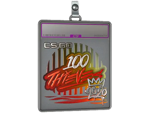 Sticker Slab | 100 Thieves (Foil) | 2020 RMR