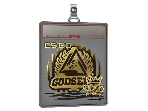 Sticker Slab | GODSENT (Gold) | 2020 RMR