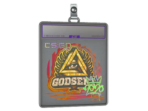 Sticker Slab | GODSENT (Holo) | 2020 RMR