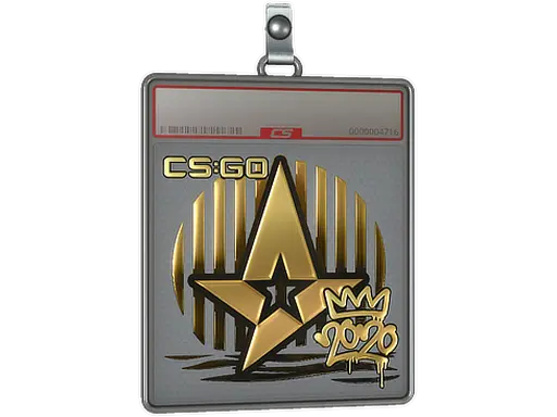 Sticker Slab | Astralis (Gold) | 2020 RMR