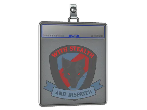 Sticker Slab | Black Dog