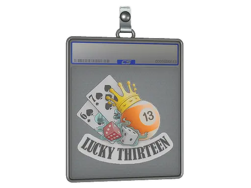 Sticker Slab | Lucky 13