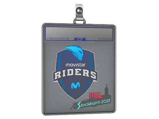 Sticker Slab | Movistar Riders | Stockholm 2021