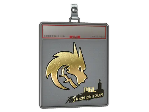 Sticker Slab | Team Spirit (Gold) | Stockholm 2021