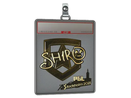 Sticker Slab | sh1ro (Gold) | Stockholm 2021