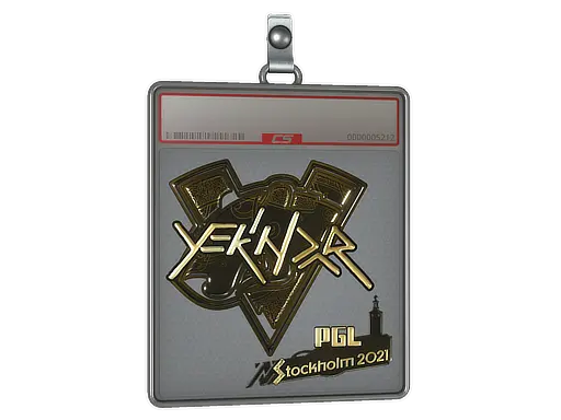 Sticker Slab | YEKINDAR (Gold) | Stockholm 2021