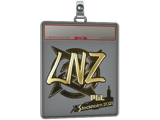 Sticker Slab | LNZ (Gold) | Stockholm 2021
