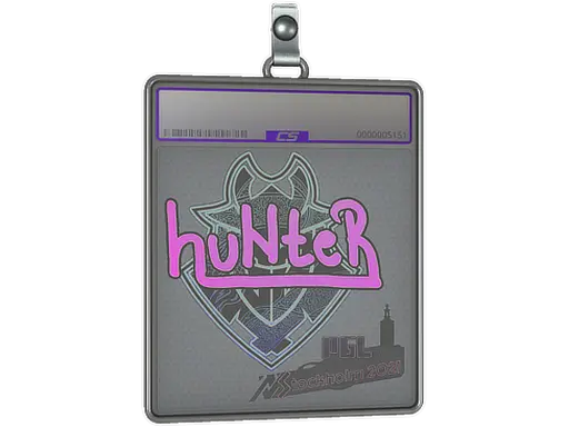 Sticker Slab | huNter- (Holo) | Stockholm 2021