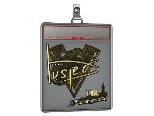 Sticker Slab | buster (Gold) | Stockholm 2021