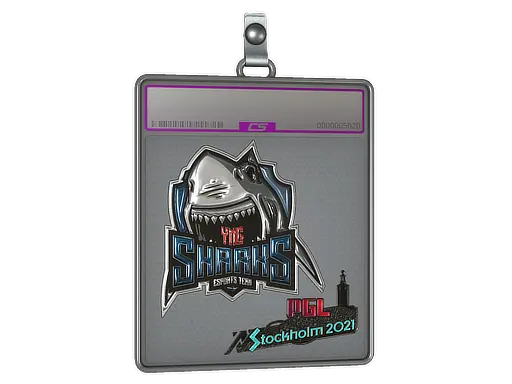Sticker Slab | Sharks Esports (Foil) | Stockholm 2021