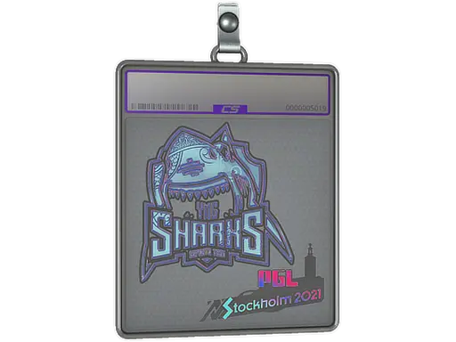Sticker Slab | Sharks Esports (Holo) | Stockholm 2021