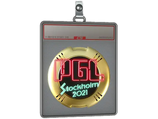 Sticker Slab | PGL (Gold) | Stockholm 2021