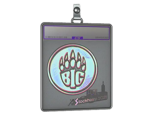 Sticker Slab | BIG (Holo) | Stockholm 2021