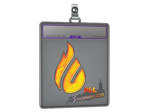Sticker Slab | Copenhagen Flames (Holo) | Stockholm 2021