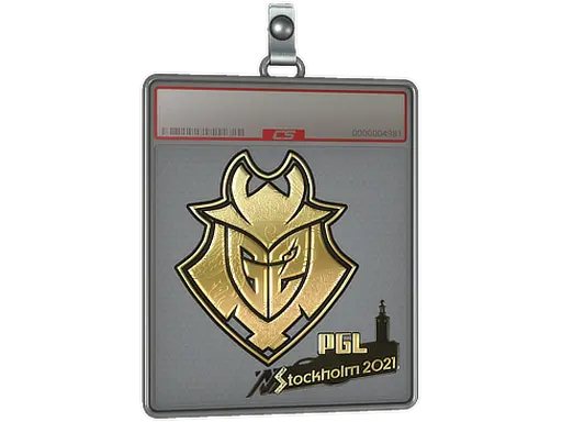 Sticker Slab | G2 Esports (Gold) | Stockholm 2021