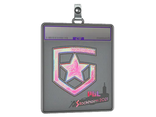 Sticker Slab | Gambit Gaming (Holo) | Stockholm 2021