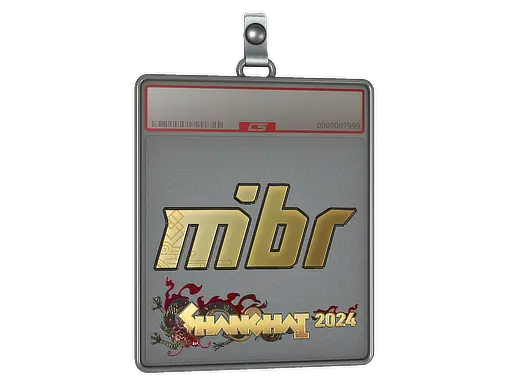 Sticker Slab | MIBR (Gold) | Shanghai 2024